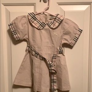 Baby Burberry dress size small